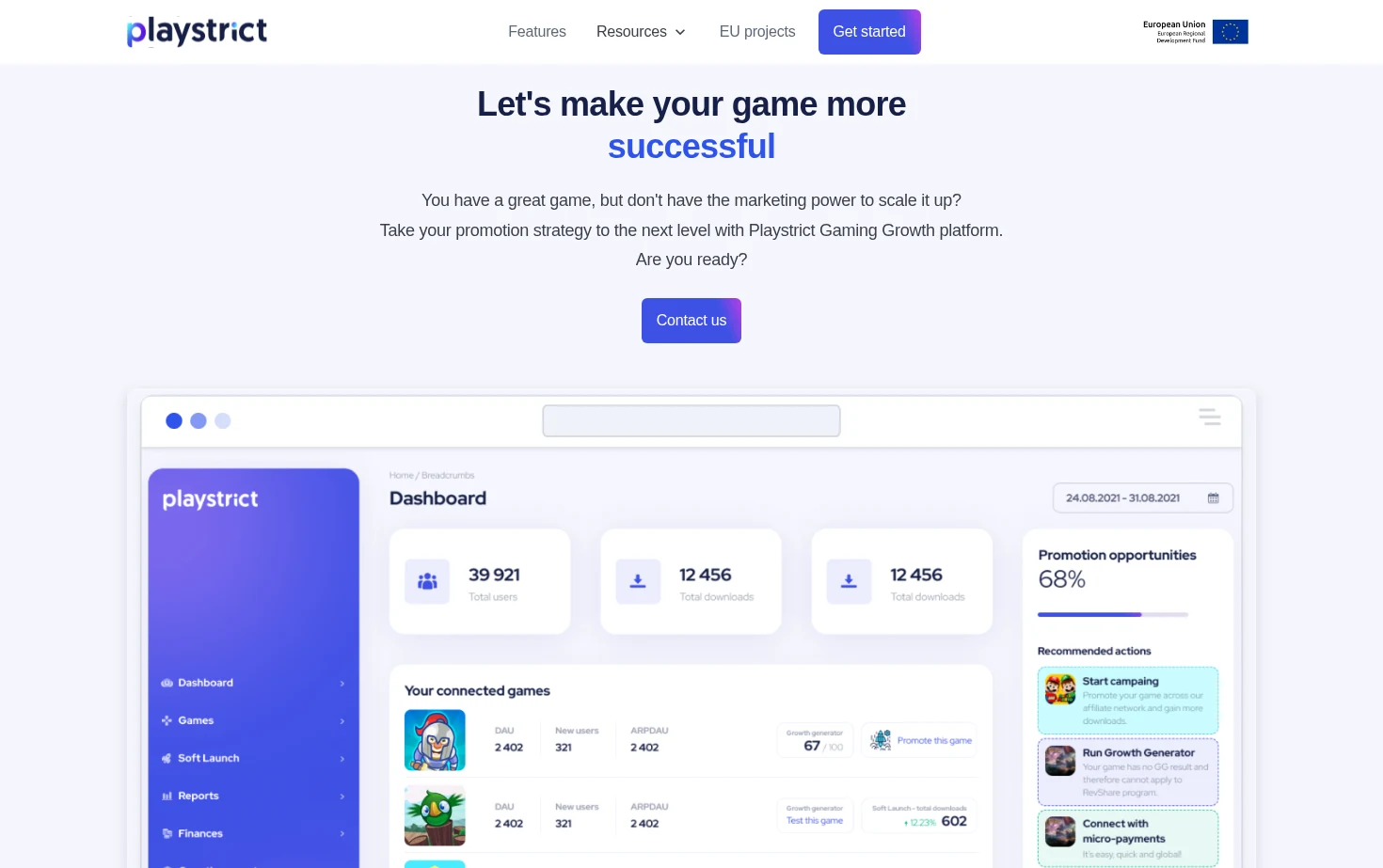 Playstrict 页面快照